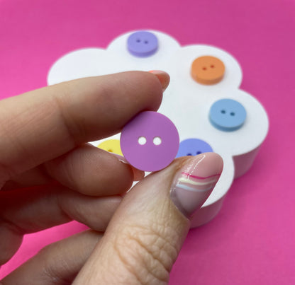 Rainbow Mix Buttons