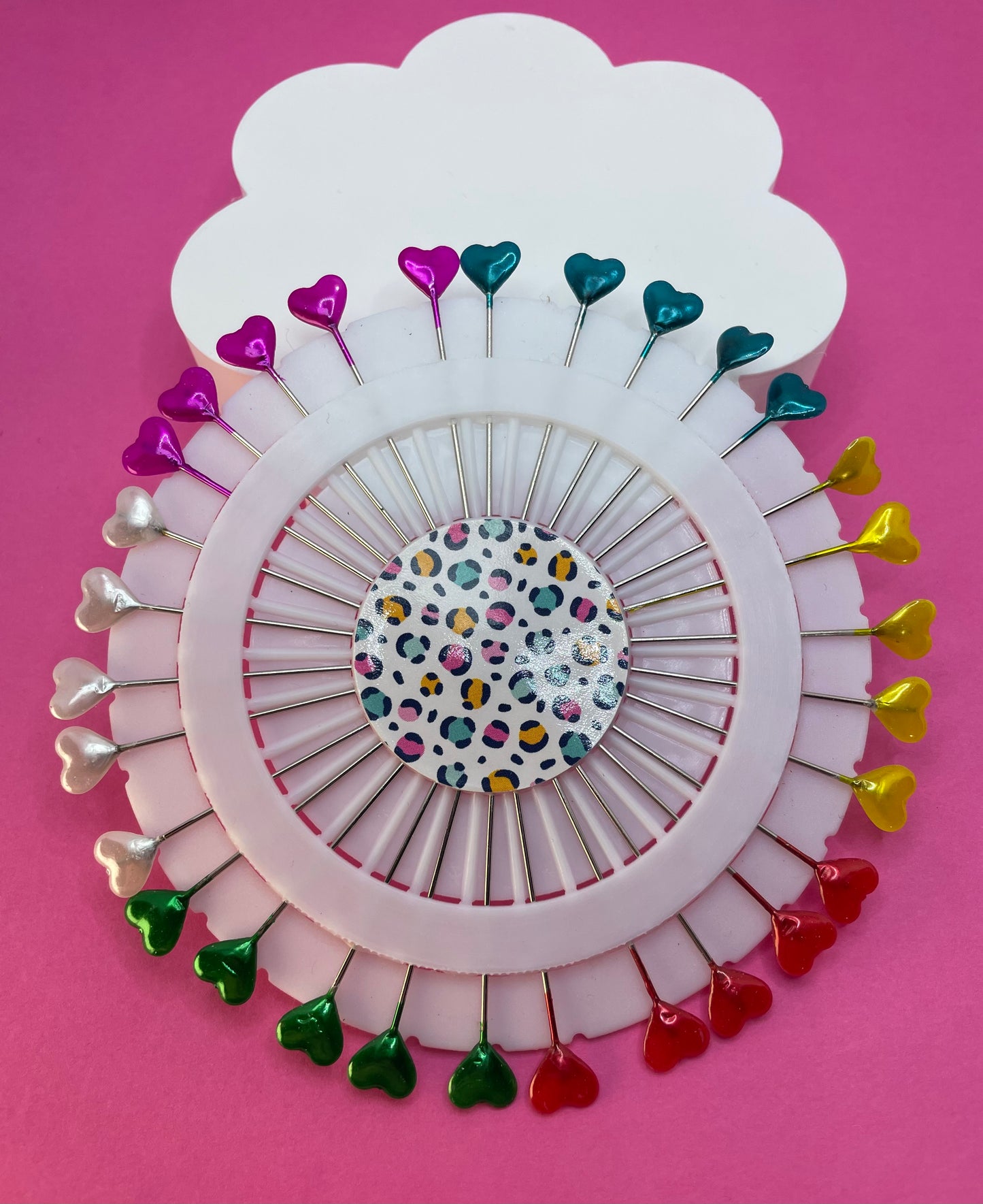 Heart Sewing Pins