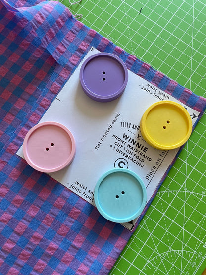 Sewing Pattern Weights- Pastel