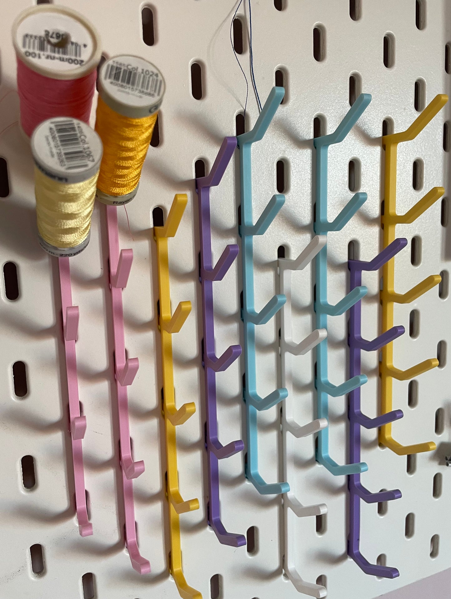 Thread Holder for Pegboard (2 set)