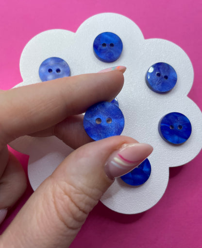 Blue Pearl Buttons
