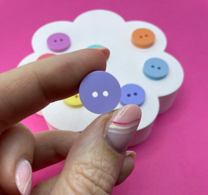 Rainbow Mix Buttons