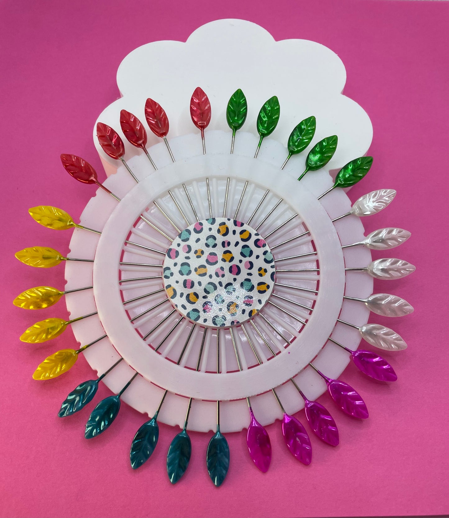 Leaf Sewing Pins