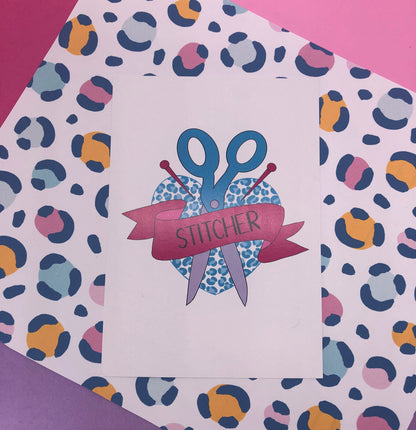 Sewing postcards- Various Designs