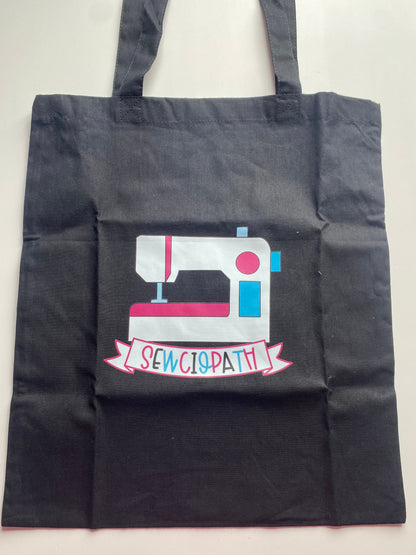 Sewciopath & Stitcher Tote Bags